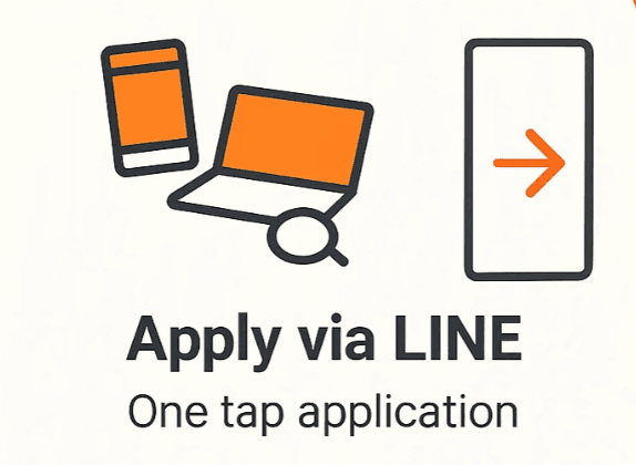 LINE application interface