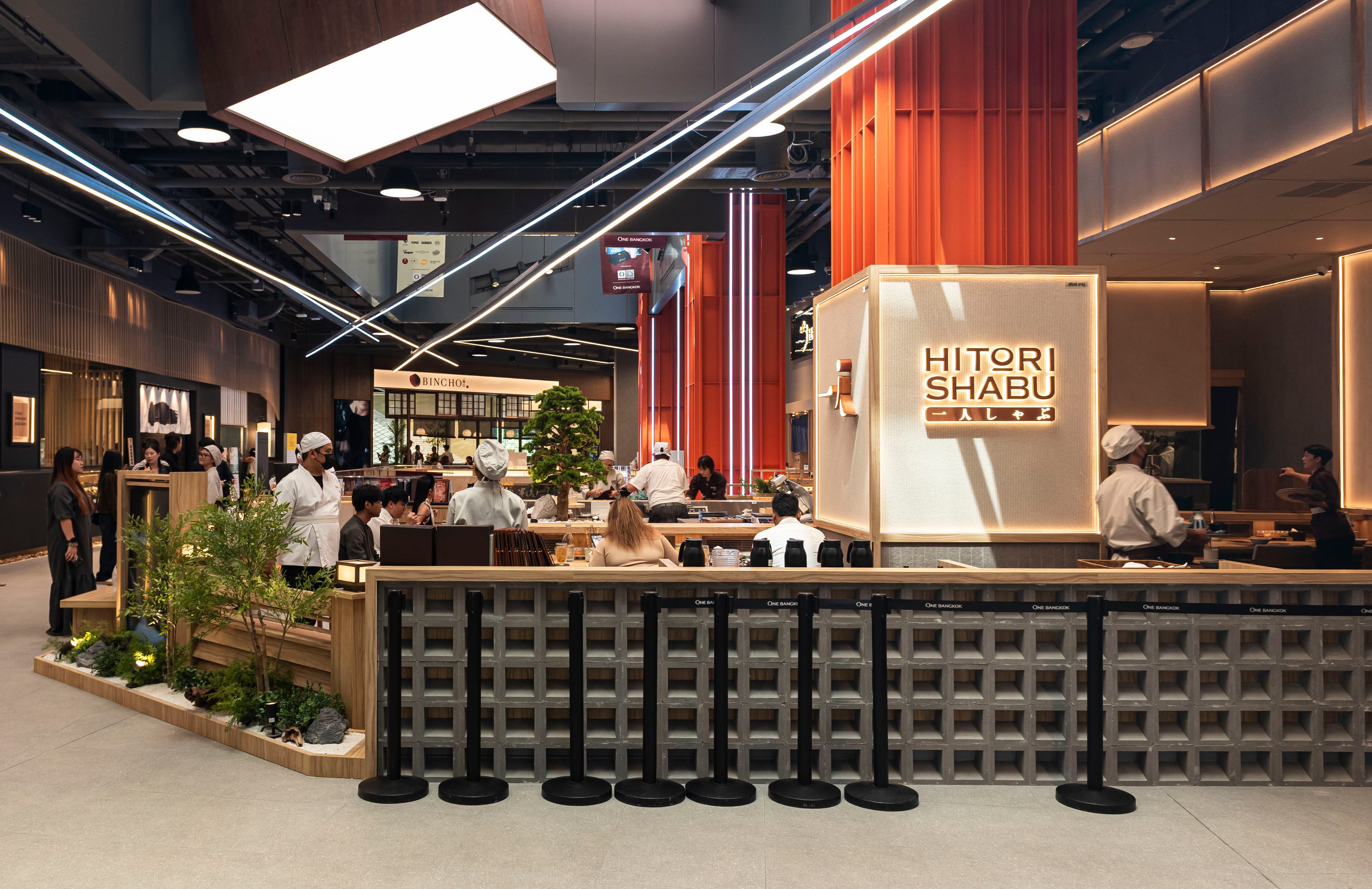 แคชเชียร์ / บริการ ร้านอาหารชาบู Hitori shabu วันแบงค็อก workplace